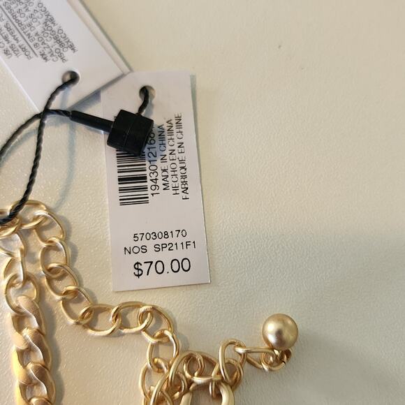 WHBM Recharge Beaded Necklace with Semi Precious Stones & Tassel New with tags - Picture 2 of 8